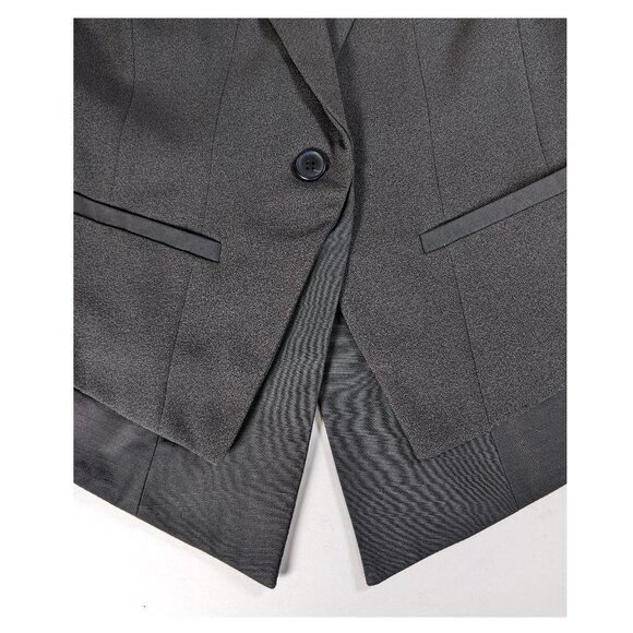 Vera Wang Multi Media Gray Blazer with Layered Hem Women's Size XS - Picture 7 of 9